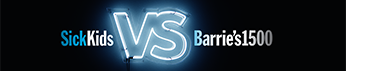 SickKids VS Barrie's 1500